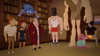 The Boys: Diabolical: 1x2: Un corto animado donde superhéroes enojados matan a sus padres.