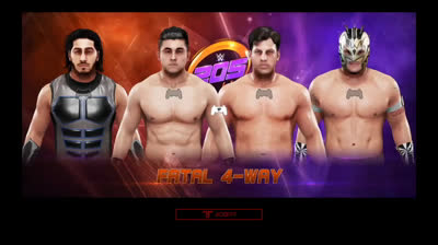 TJP vs Drew Gulak vs Mustafa Ali vs Kalisto (WWE 2K19)