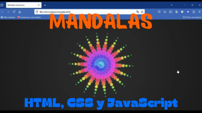 Cómo hacer mándalas con código en HTML, CSS y JavaScript - Web development