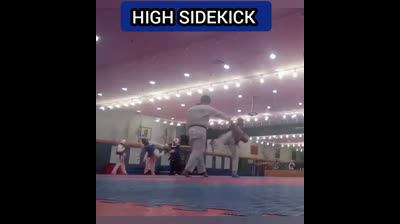 Taekwondo Sparring Footage