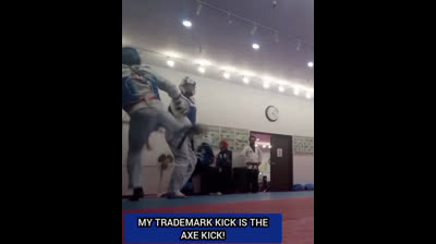 Double tap kick