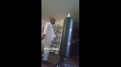 Jumping Crescent kick to the cup