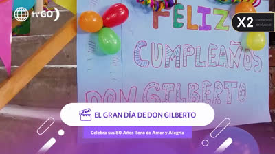 Mira todo lo que pasó al grabar el cumpleaños 80 de don Gil